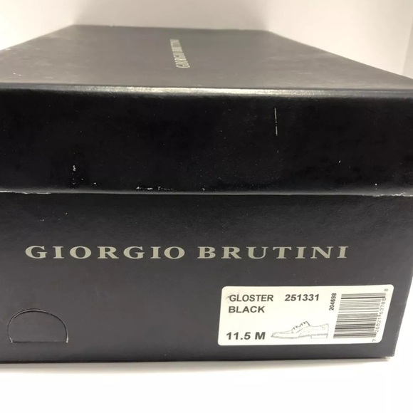 Giorgio Brutini Men’s Gloster, Black Oxford Dress Shoes, Size 11.5 M main image 8